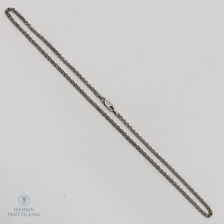 Papukaulaketju, pituus 42cm, 925,  Paino: 6,8 g