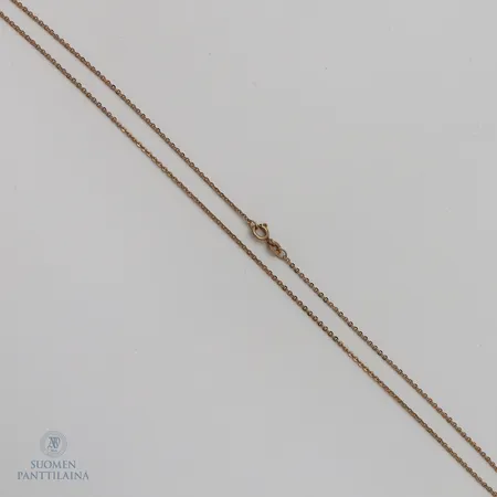 Kaulaketju, pituus 46,5cm, 585,  Paino: 2,5 g