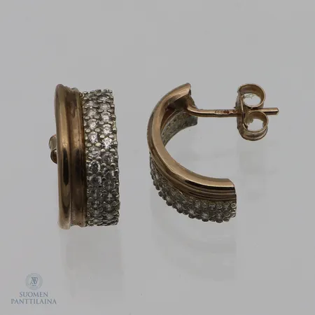 Kivikorvakorut, korkeus 13mm, 375br,  Paino: 1,3 g