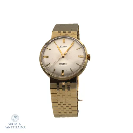 Kultarannekello Koros kultarannekkeella, mekaaninen, Ø 33mm, pituus 180mm, 585br, Paino: 52,4 g