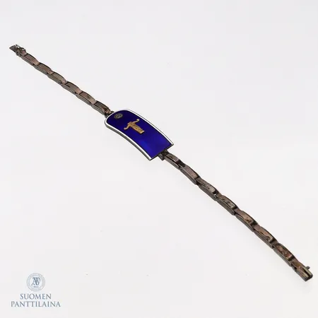 Valkoinen Kaarti joukko-osasto-ranneke AR (1927-28) 813br