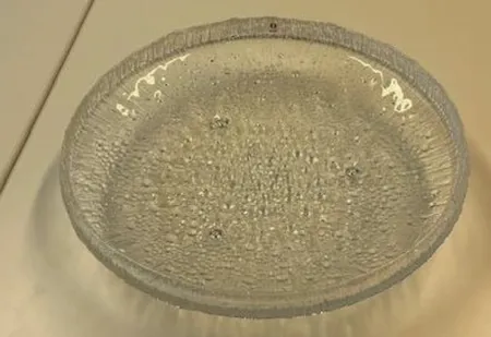 Tarjoiluvati, Ultima Thule, Tapio Wirkkala, Iittala, Ø 370mm, kirkas, 