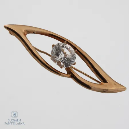 Kivirintaneula, neula vääntynyt, leveys 54mm, 585br,  Paino: 3,3 g