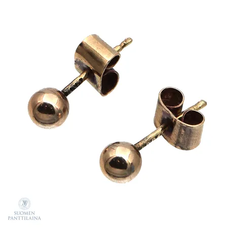 Korvakorut, korkeus 4mm, 585,  Paino: 0,7 g