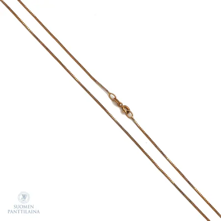 Venetsia-kaulaketju, pituus 50.5cm, 585,  Paino: 2,6 g