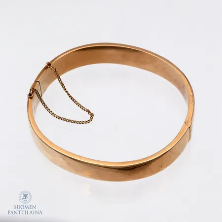 Rannerengas, Ø 60mm, leveys 10mm, pieniä käytön jälkiä, 585br, Paino: 15,7 g