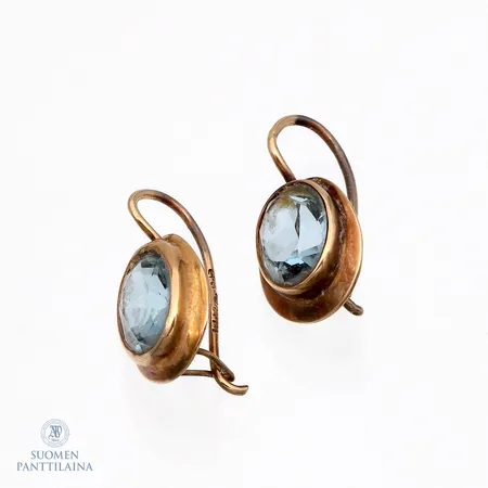Kivikorvakorut, korkeus 21mm, 585br, Paino: 2,8 g