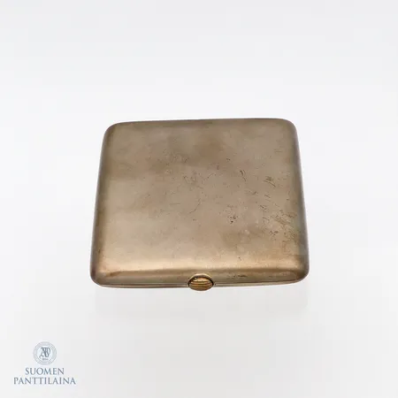 Savukerasia, mitat 98x86mm, sisällä kaiverrus, Kultakeskus Oy, käytön jälkiä, 813br,  Paino: 154,7 g