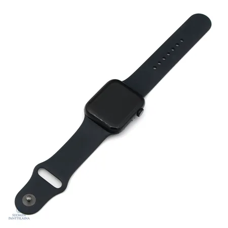 Apple Watch SE (2022) 44mm, GPS, A2723 MXMF Q64C, laturi johto, 