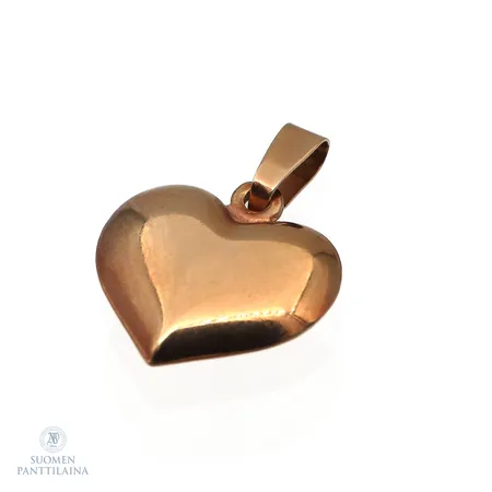 Sydänriipus, korkeus 17mm, 585,  Paino: 0,6 g