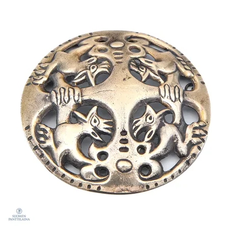 Rintakoru, Kalevala, Solki 27, Ø72mm, pronssia 