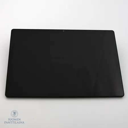 Android tabletti, Samsung Galaxy Tab A8 4G, 32Gt, harmaa, laatikko, laturi ja takuutodistus.