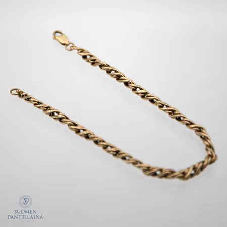 Ranneketju, pituus 190mm, leveys 3mm, 585,  Paino: 4,9 g