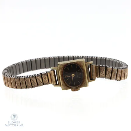 Viallinen kultarannekello Mars, ranneke metallia, 585br,  Paino: 19,8 g