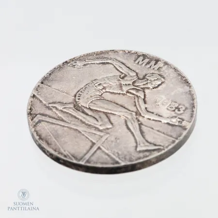 Juhlaraha, Yleisurheilun MM 1983, nimellisarvo 50 markkaa, 500,  Paino: 22 g