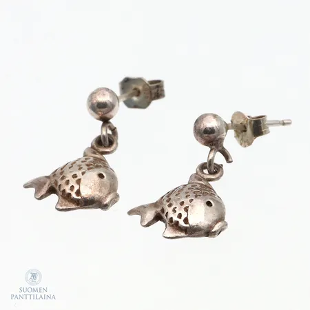 Korvakorut, korkeus 20mm, 925,  Paino: 3,4 g