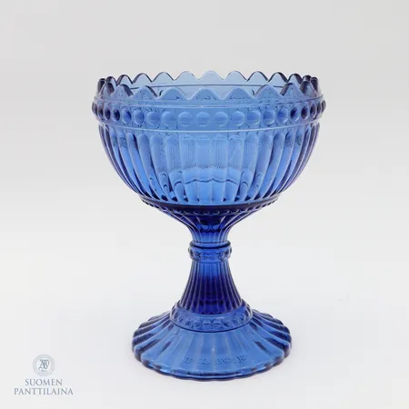 Mariskooli Iittala, korkeus 155mm, sininen