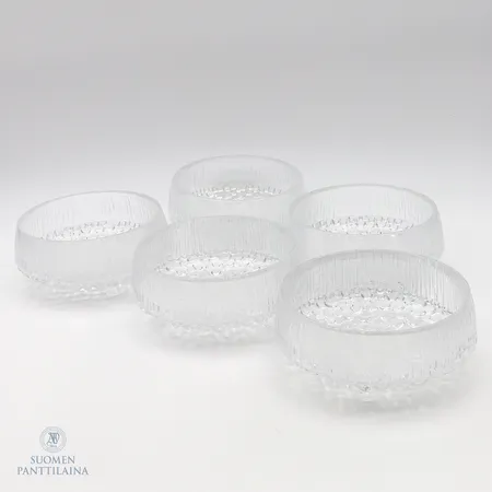 Viisi jälkiruokakulhoa, Ultima Thule, Iittala, 115ml
