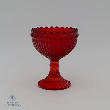 Mariskooli, Iittala Marimekko, korkeus 120mm, punainen