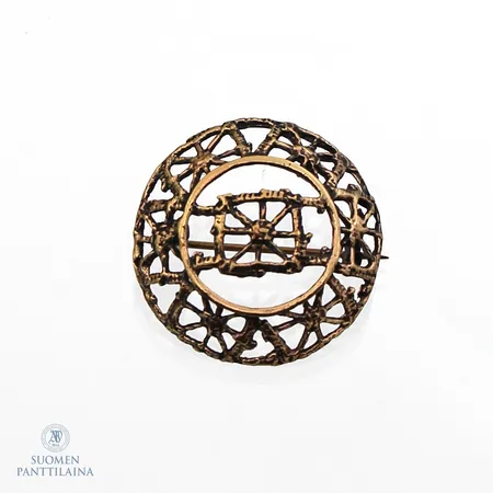 Rintaneula, Ø 32mm, P.Sarpaneva, pronssi