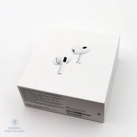 Apple Airpods Pro (2gen), käyttämättömät, takuu voimassa 12kk, ostettu Verkkokauppa 18.05.2024