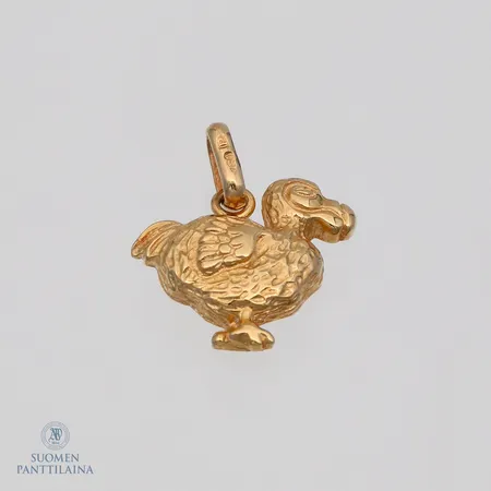 Dodo-riipus, korkeus 17mm, 750,  Paino: 2,1 g