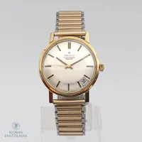 Kultarannekello Zenith Automatic 28800 metallirannekkeella, 23 kivinen, 2562PC, Ø 33mm, pituus 180-195mm, takakannessa naarmuja, 750br,  Paino: 59 g