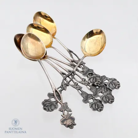 Viallisia kahvilusikoita, 813,  Paino: 62,7 g