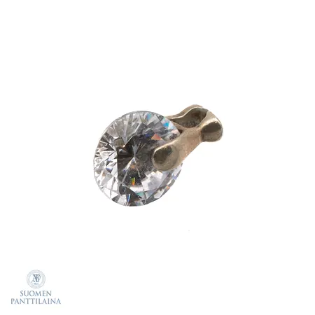 Kiviriipus, korkeus 15mm, 925br,  Paino: 1,9 g