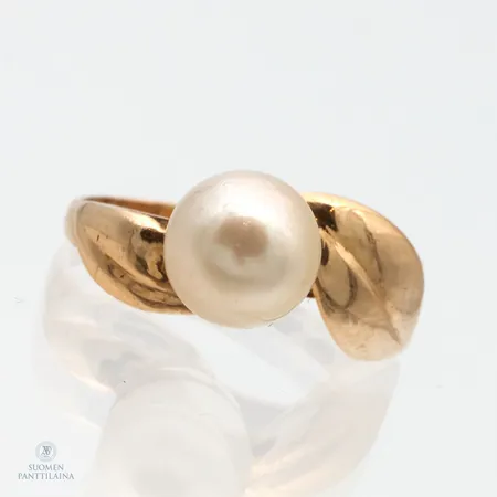 Helmisormus, koko 14½, 585br,  Paino: 2,6 g
