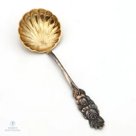 Sirotinlusikka, kaiverrettu, pituus 120mm, 813,  Paino: 11,8 g