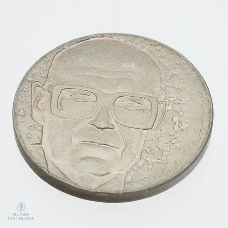Juhlaraha, Urho Kekkonen 1975, nimellisarvo 10 mk, 500,  Paino: 23,4 g