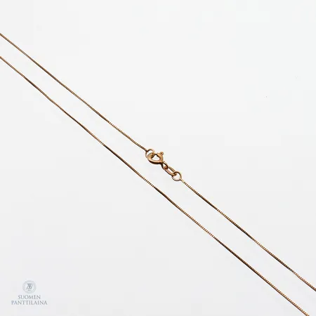 Venetsia-kaulaketju, pituus 44,5cm, 585,  Paino: 1,1 g