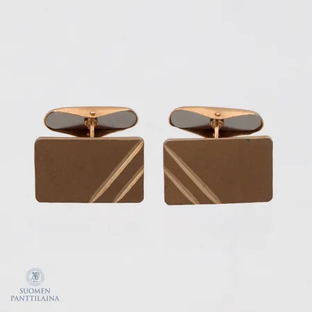 Kalvosinnapit, mitat 11x18mm, 585br, Paino: 4,8 g