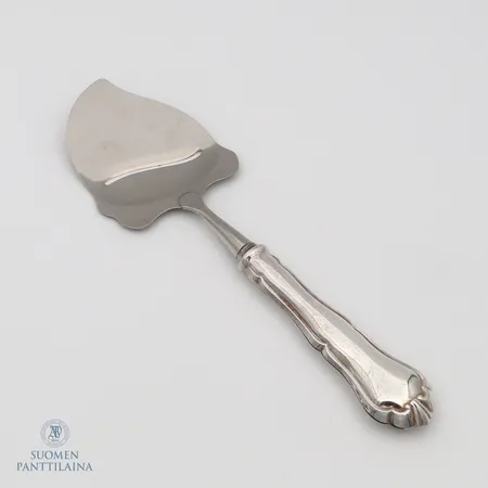 Juustohöylä, Chippendale, pituus 240mm, Kultasepät Salovaara, 830br Paino: 82,2 g