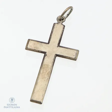 Ristiriipus, korkeus 41mm, kaiverrettu, 813,  Paino: 1,6 g