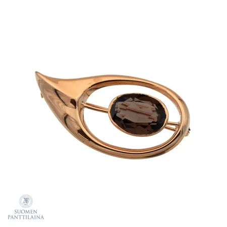 Kivirintaneula, leveys 41mm, 585br,  Paino: 3,6 g