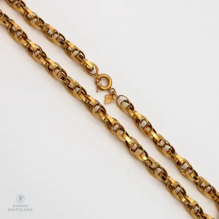 Kaulaketju, leveys 7,8mm, pituus 45cm, 750, Paino: 11,5 g