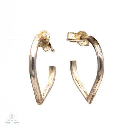 Korvakorut, korkeus 20mm, 925,  Paino: 2,6 g