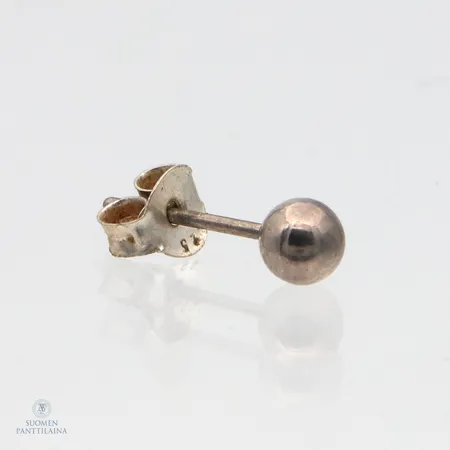 Yksi korvakoru, Ø 4,0mm, 925,  Paino: 0,3 g