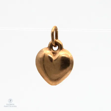 Sydänriipus, korkeus 10mm, 585,  Paino: 0,2 g