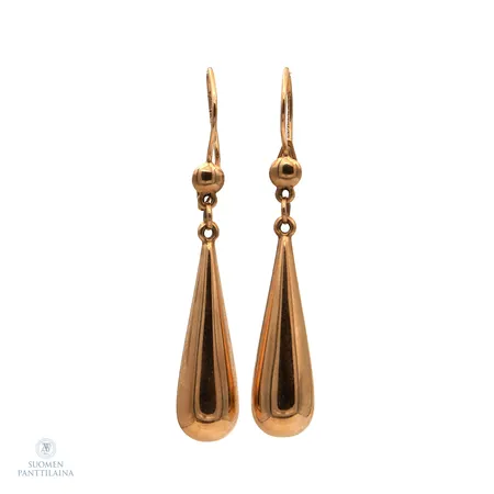 Kyynel-korvakorut, korkeus 42mm, 585, Paino: 2,5 g