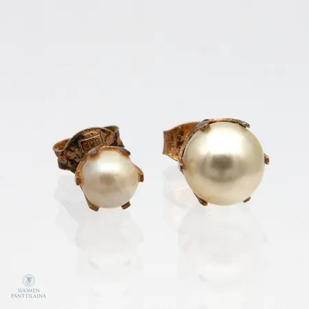 Helmikorvakorut, eri kokoiset  helmet, Ø 4,5-6,8mm, 830br,  Paino: 1 g