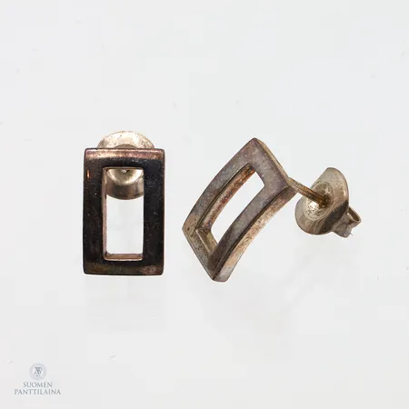 Korvakorut, mitat 7,8x12,4mm, Lorukoru Oy, 925, Paino: 3,3 g