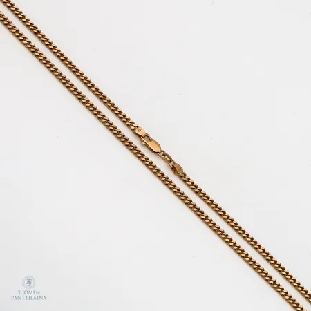 Panssarikaulaketju, leveys 3,5mm, pituus 50,5cm, 585 Paino: 20 g