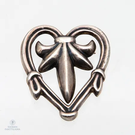 Rintaneula, korkeus 50mm, 925,  Paino: 19,4 g