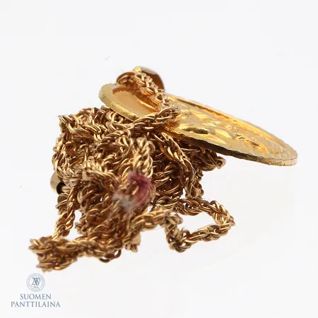 Viallisia kultakoruja, 750,  Paino: 1,6 g