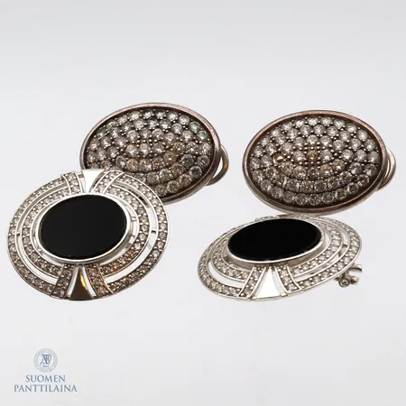 Viallisia korvakoruja, 925br,  Paino: 44,3 g