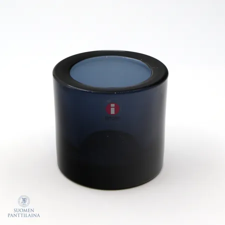 Kivi -tuikkulyhty, Iittala Marimekko, Sininen, korkeus 60mm 