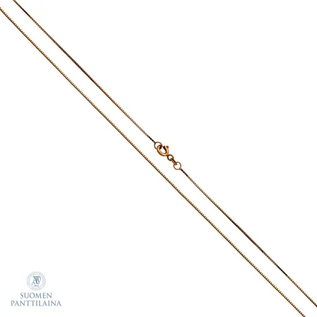 Venetsia-kaulaketju, pituus 42cm, 585,  Paino: 1,7 g